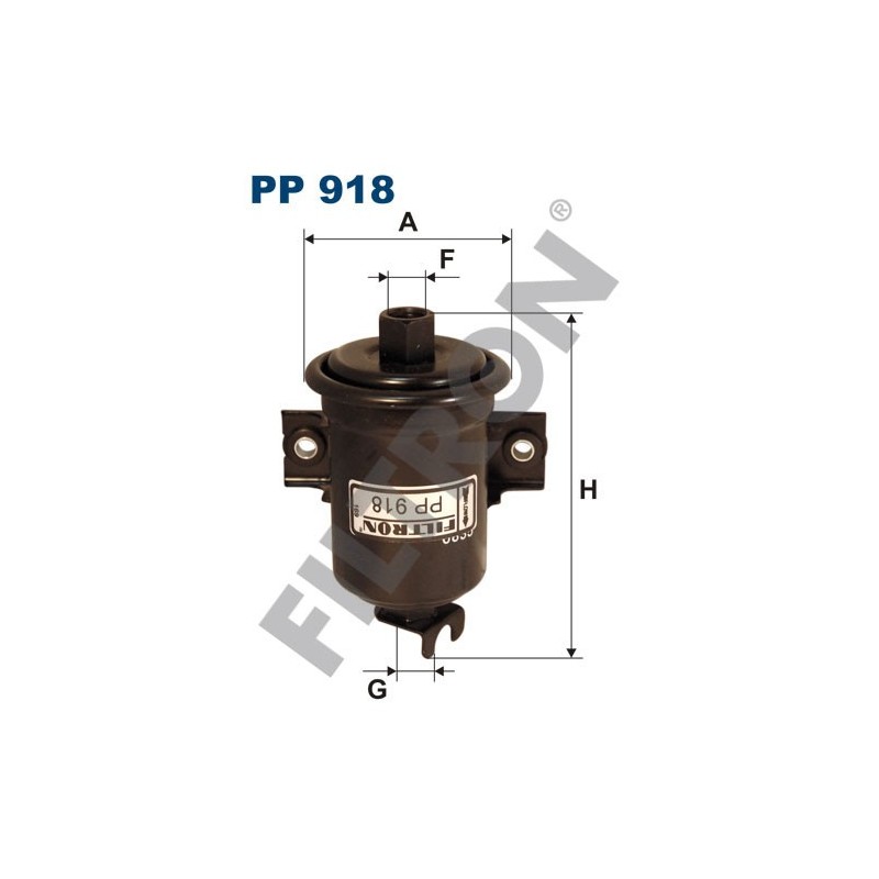 Filtro de Combustible Filtron PP918 Toyota Corolla VI (87-93), Corolla VII (92-97)