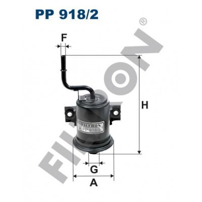 Filtro de Combustible Filtron PP918/2 Toyota Corolla VIII (97-01)