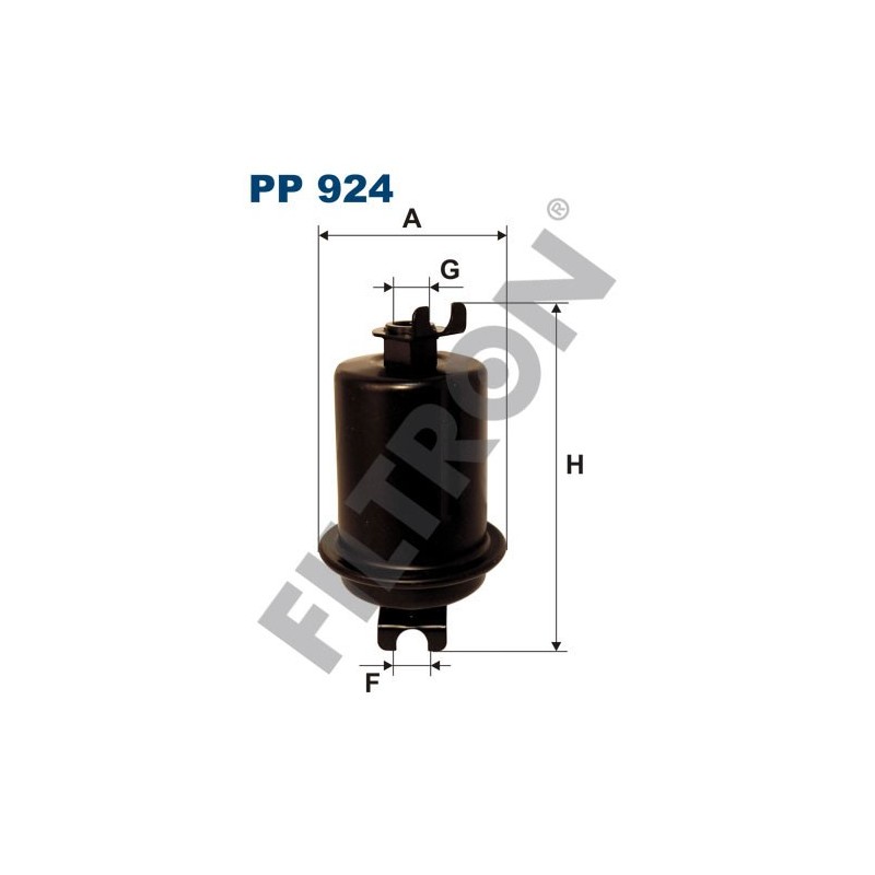 Filtro de Combustible Filtron PP924