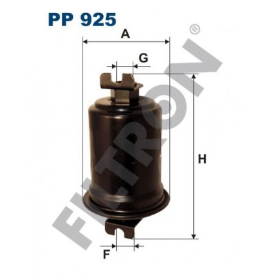 Filtro de Combustible Filtron PP925 Daihatsu Feroza, Mitsubishi Pajero II