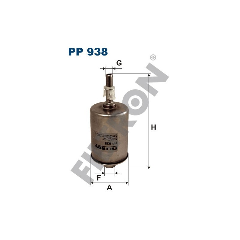 Filtro de Combustible Filtron PP938 Opel Sintra, Vauxhall Sintra