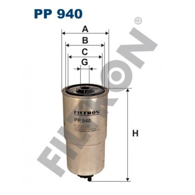 Filtro de Combustible Filtron PP940 BMW Serie 3 (E36), Serie 5 (E34), Rover 75