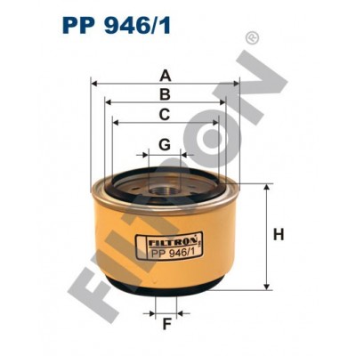 Filtro de Combustible Filtron PP946/1 Chrysler Grand Voyager II, Voyager II (GS)