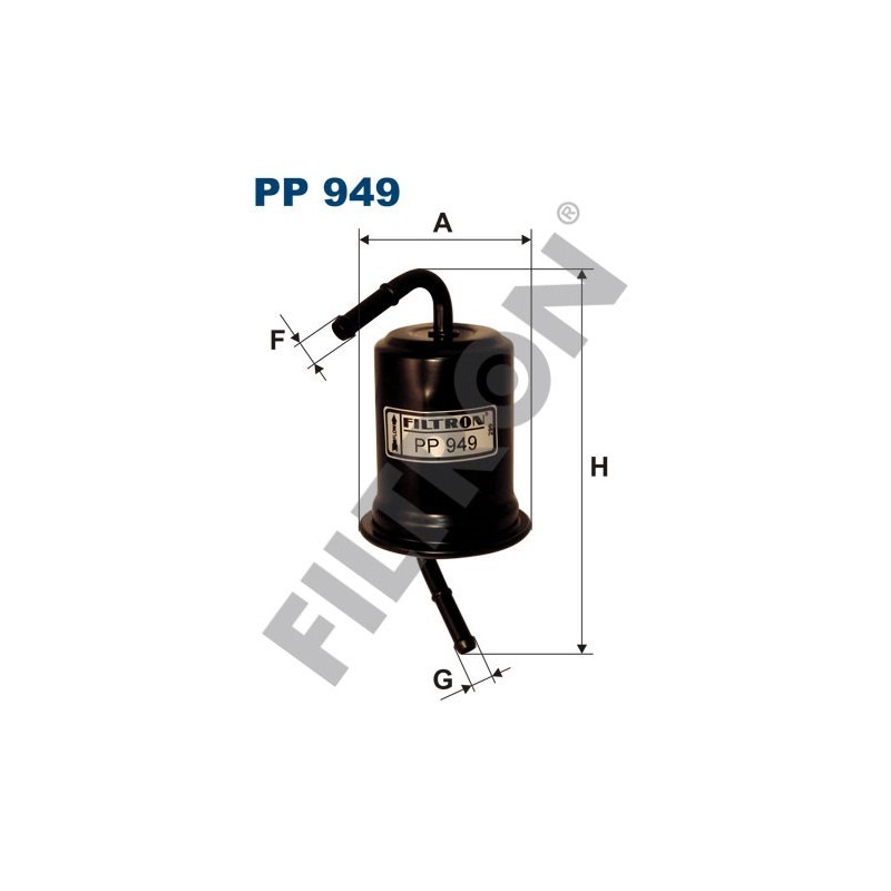 Filtro de Combustible Filtron PP949