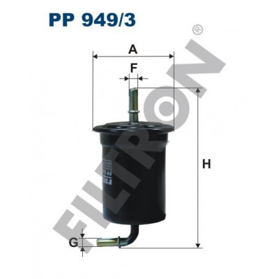 Filtro de Combustible Filtron PP949/3 Kia Clarus, Sportage