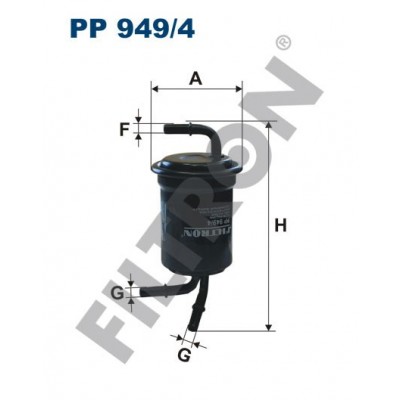 Filtro de Combustible Filtron PP949/4 Kia Carens, Carens II, Shuma I, Shuma II