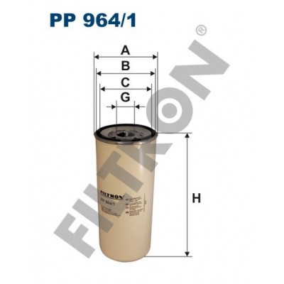 Filtro de Combustible Filtron PP964/1