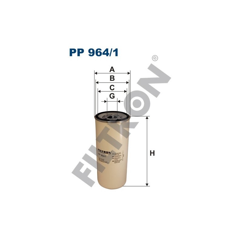 Filtro de Combustible Filtron PP964/1