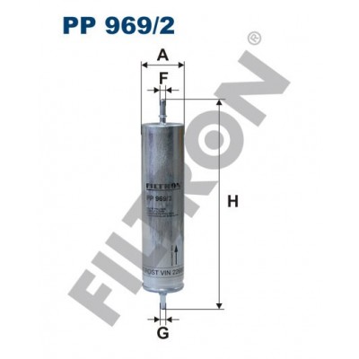 Filtro de Combustible Filtron PP969/2 Landrover Freelander I