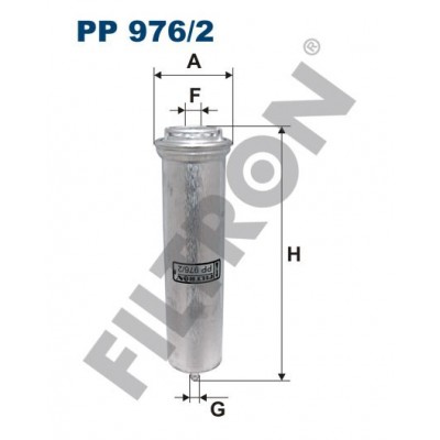 Filtro de Combustible Filtron PP976/2 BMW 1 (E81/E82/E87/E88), 5 (E60/E61/F10/F11/F18), 5 GT (F07GT), 6 (E63/E64/F12)