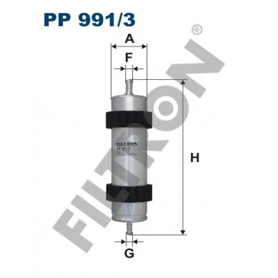 Filtro de Combustible Filtron PP991/3 Audi A5 (F5), A6 (4G2/4G5), A6 Allroad (4GH), A7