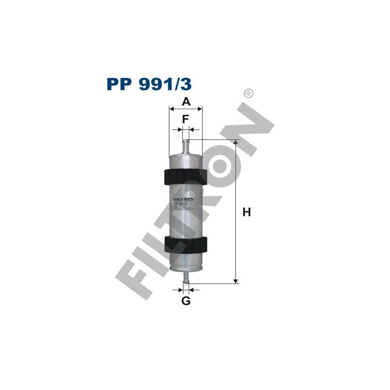 Filtro de Combustible Filtron PP991/3 Audi A5 (F5), A6 (4G2/4G5), A6 Allroad (4GH), A7