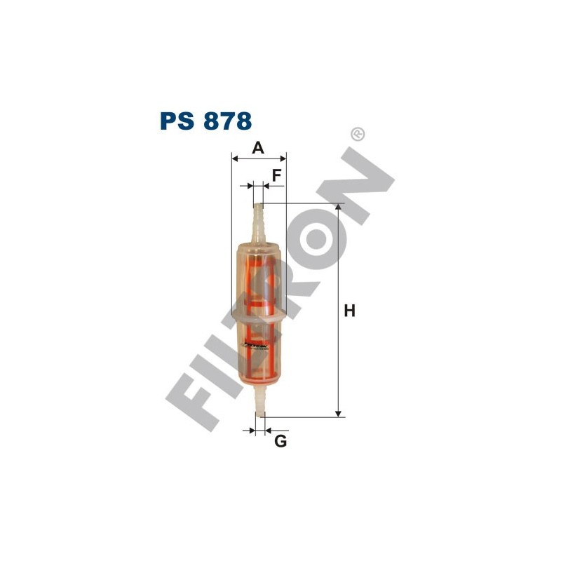Filtro de Combustible Filtron PS878