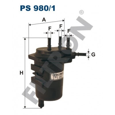Filtro de Combustible Filtron PS980/1 Renault Megane II, Scenic II