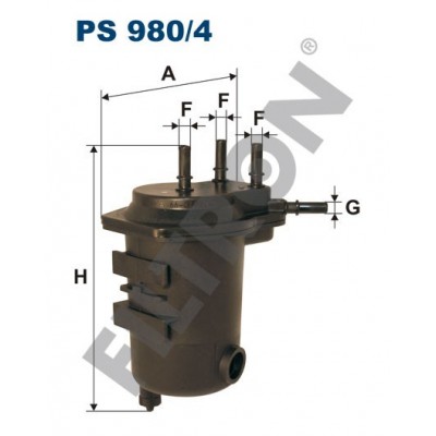 Filtro de Combustible Filtron PS980/4 Renault Clio II, Kangoo, Suzuki Jimny