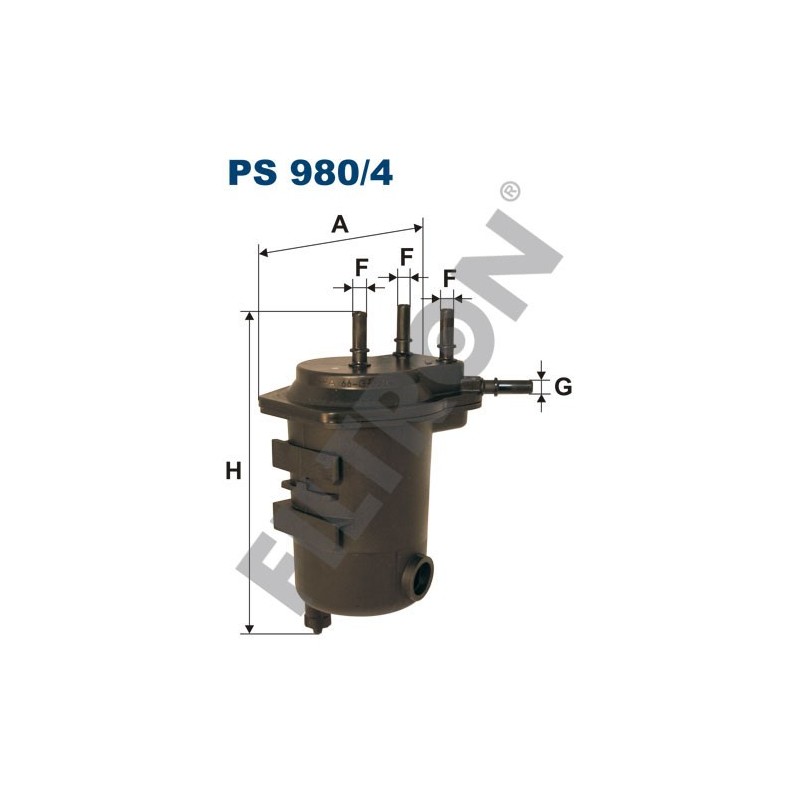 Filtro de Combustible Filtron PS980/4 Renault Clio II, Kangoo, Suzuki Jimny