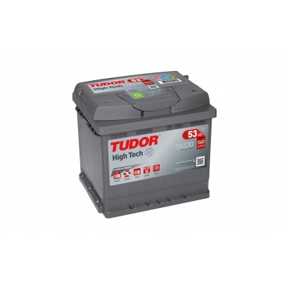 Batería TUDOR HIGH-TECH TA530 53Ah 540A