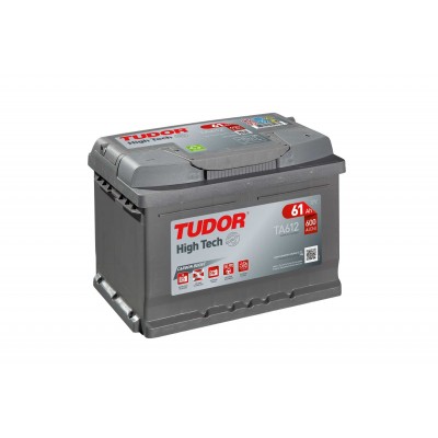 Batería TUDOR HIGH-TECH TA612 61Ah 600A