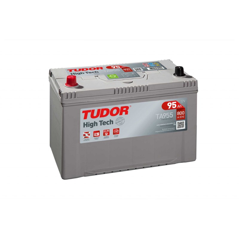Batería TUDOR HIGH-TECH TA955 95Ah 800A
