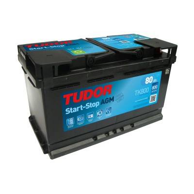Batería TUDOR START-STOP AGM TK800 80Ah 800A