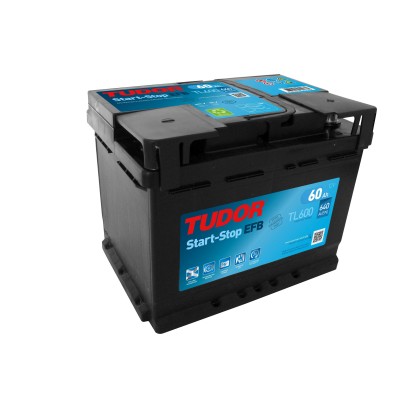 Batería TUDOR START-STOP EFB TL600 60Ah 640A