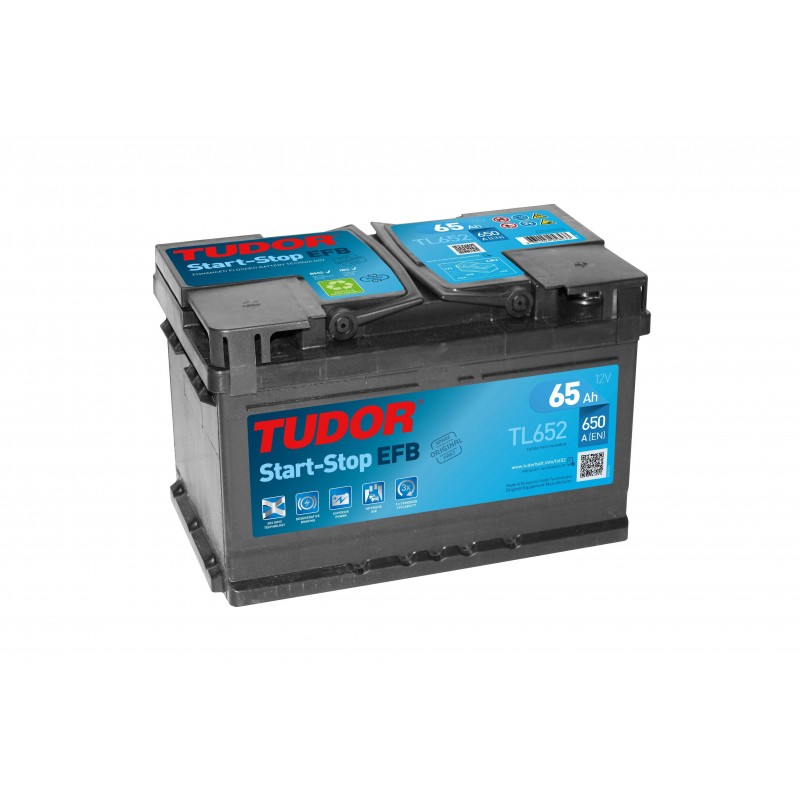 Batería TUDOR START-STOP EFB TL652 65Ah 650A