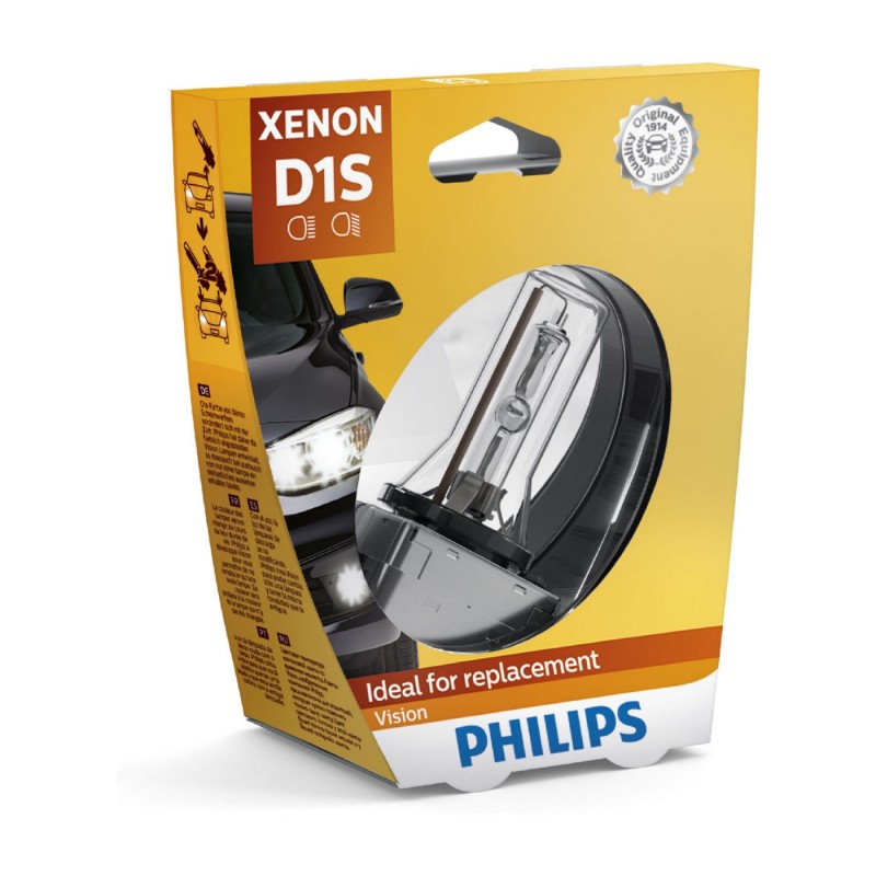 D1S Philips Xenon Xtreme Vision Lámpara +150%