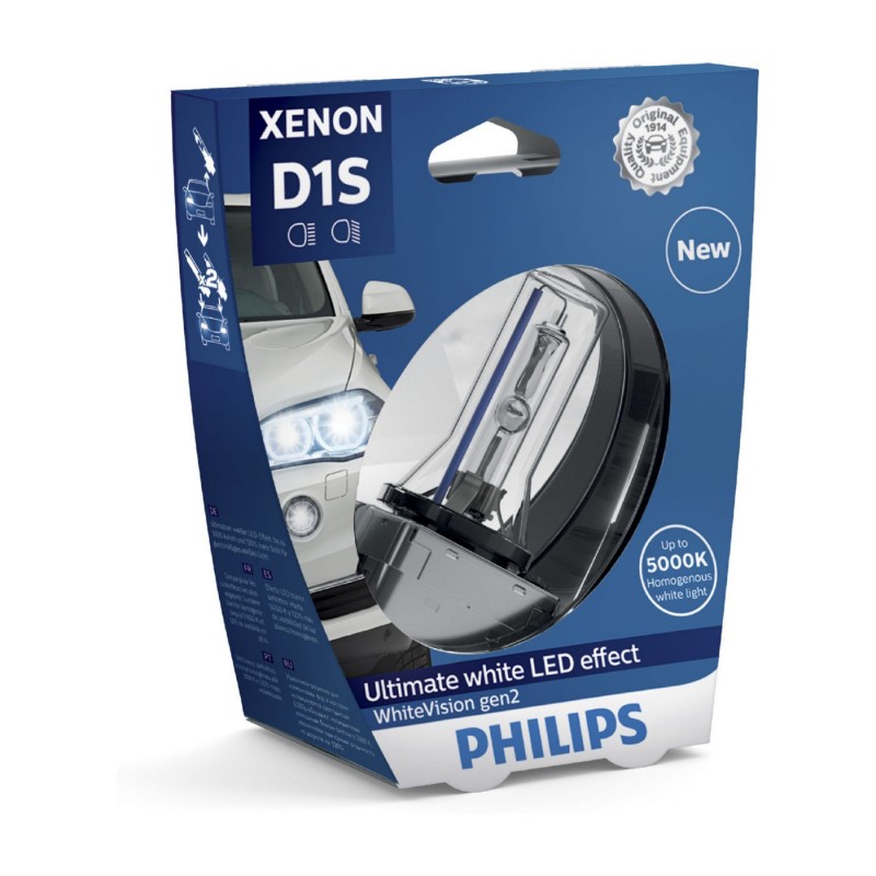 LAMPARA XENON D1S PHILIPS - 85415WHV2S1