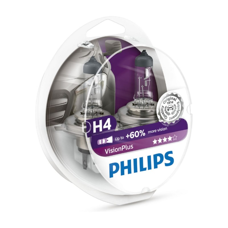 ESTUCHE H4 VISION PLUS PHILIPS - 12342VPS2