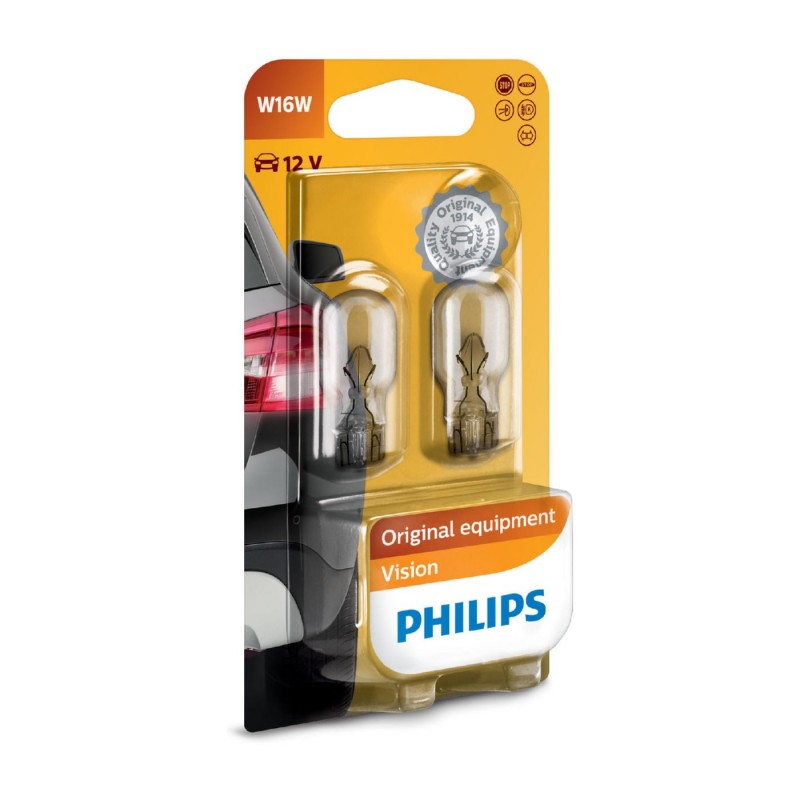 LAMPARA PHILIPS 12V W16W - 12067B2